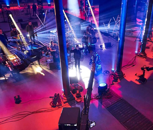 Vivid Case Study - Amazon Festive Fundraiser live from the Roundhouse, London