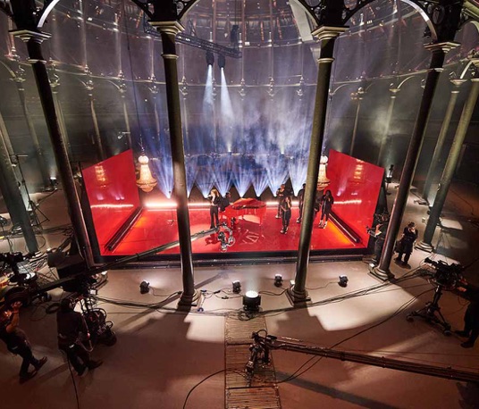Vivid Case Study - Amazon Festive Fundraiser live from the Roundhouse, London