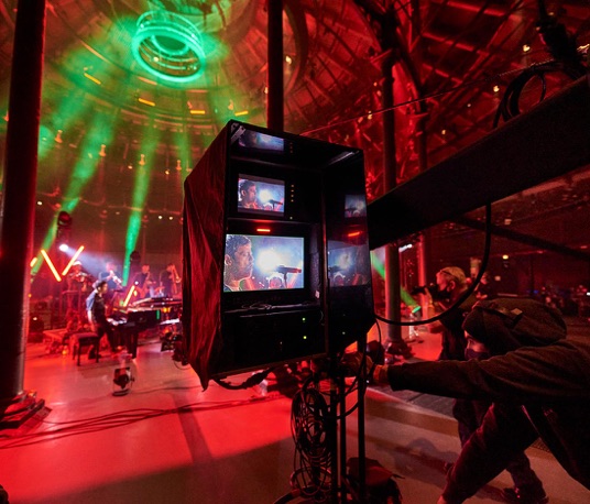 Vivid Case Study - Amazon Festive Fundraiser live from the Roundhouse, London