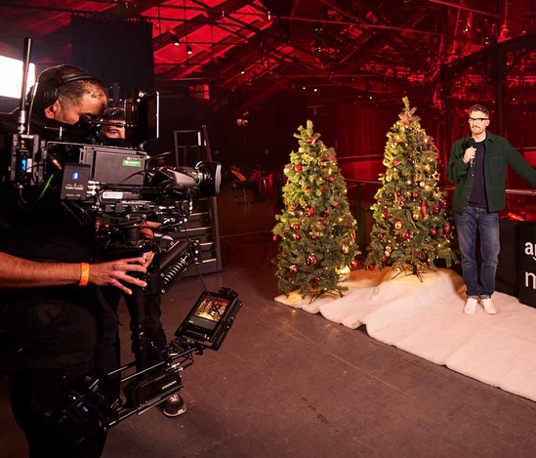Vivid Case Study - Amazon Festive Fundraiser live from the Roundhouse, London
