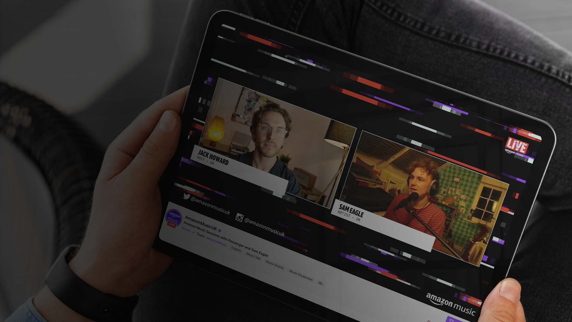 Amazon Music Sessions on Twitch