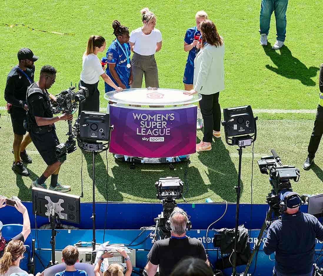 Vivid Case Study - Barclays Women's Superleague on Sky Sports