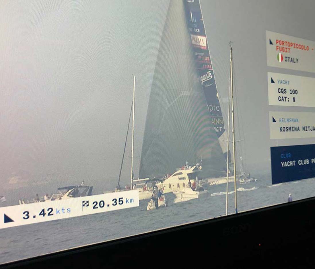 Vivid Case Study - Barcolana international sailing regatta 