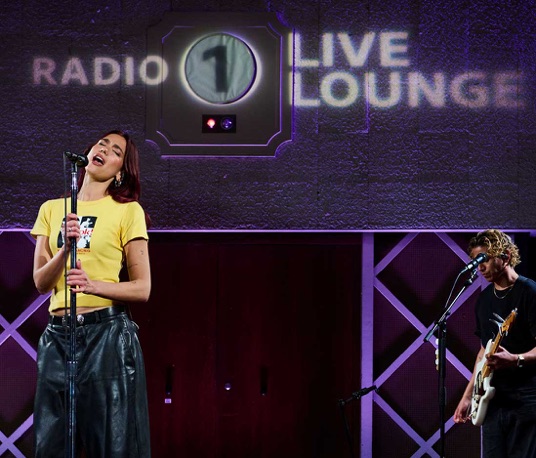 Vivid Case Study - Dua Lipa cinematic BBC Live Lounge broadcast