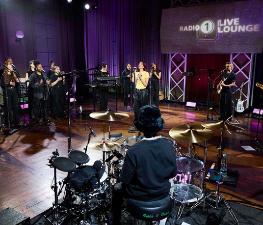 Vivid Case Study - Dua Lipa cinematic BBC Live Lounge broadcast