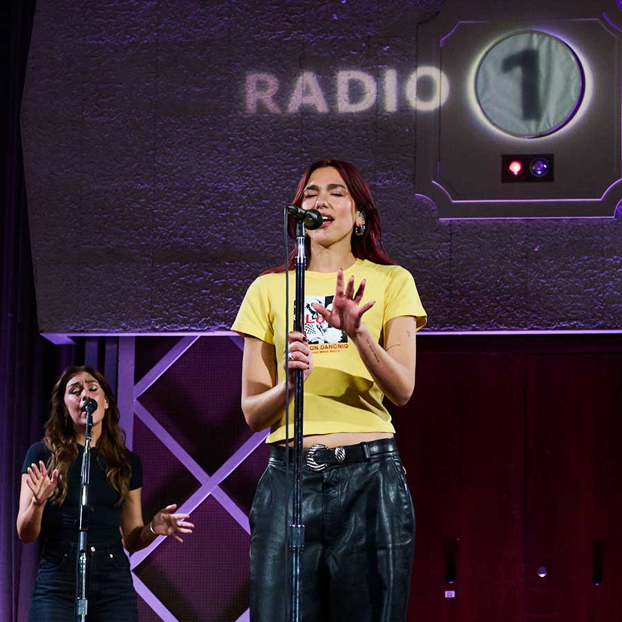Vivid Broadcast - Case Study - Dua Lipa cinematic BBC Live Lounge broadcast
