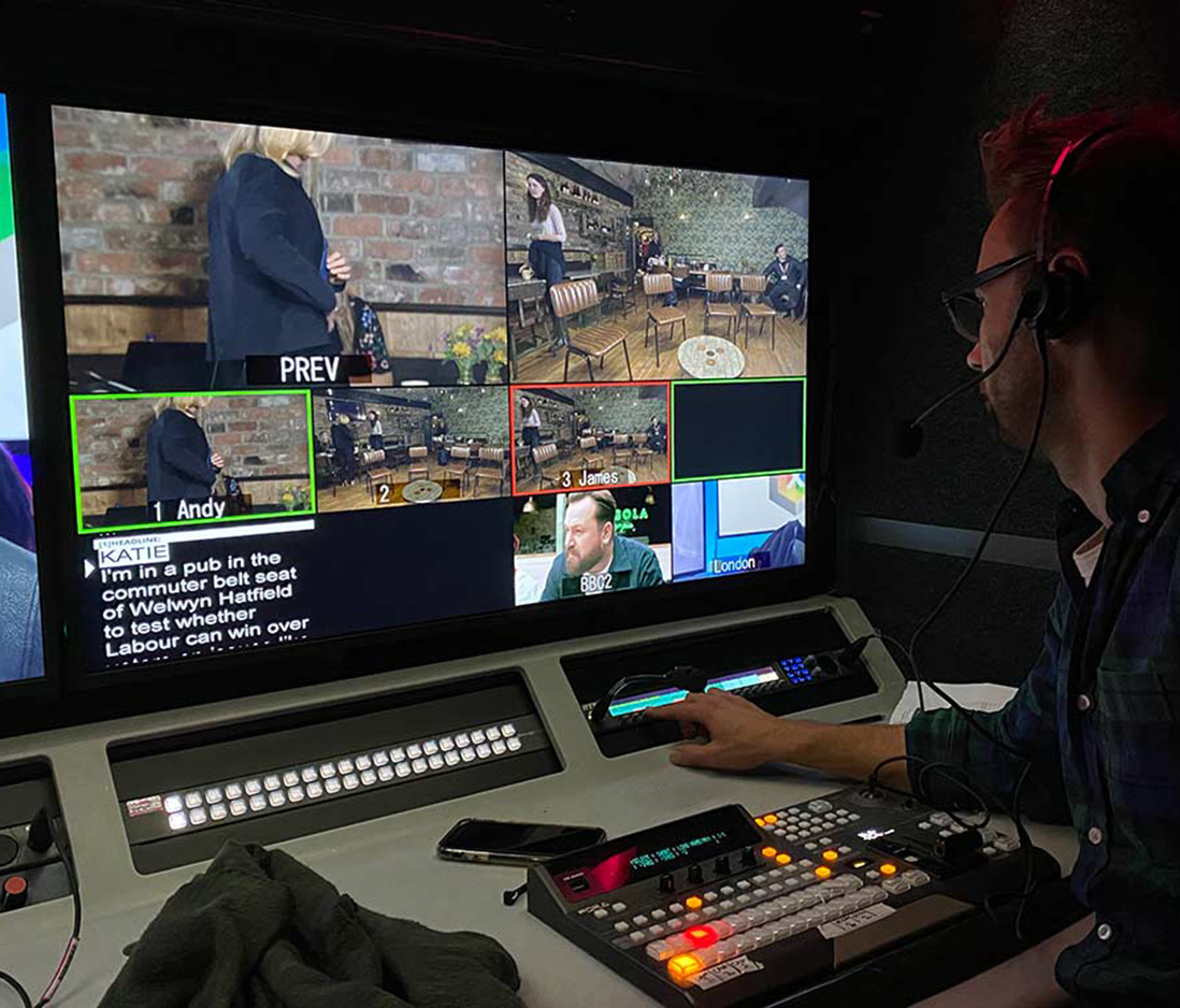 Vivid Case Study - Full facilities for BBC Newsnight