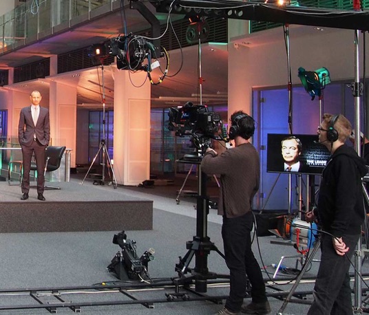 Vivid Case Study - Full facilities for BBC Newsnight