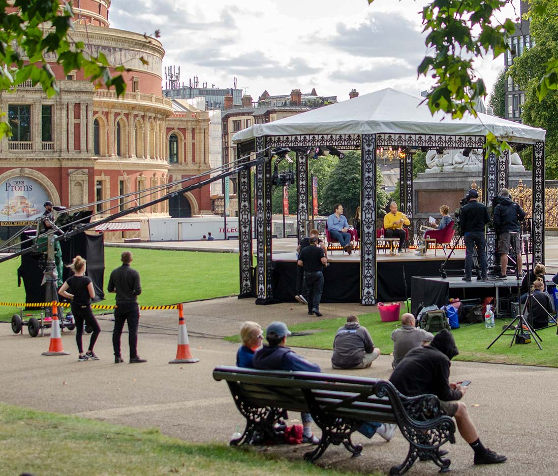 Vivid Case Study - Facilities for BBC Proms Encore