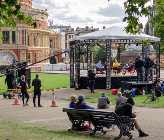 Vivid Case Study - Facilities for BBC Proms Encore