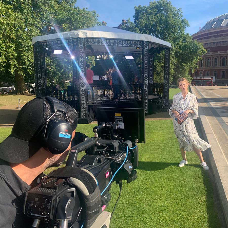 Vivid Broadcast - Case Study - Facilities for BBC Proms Encore