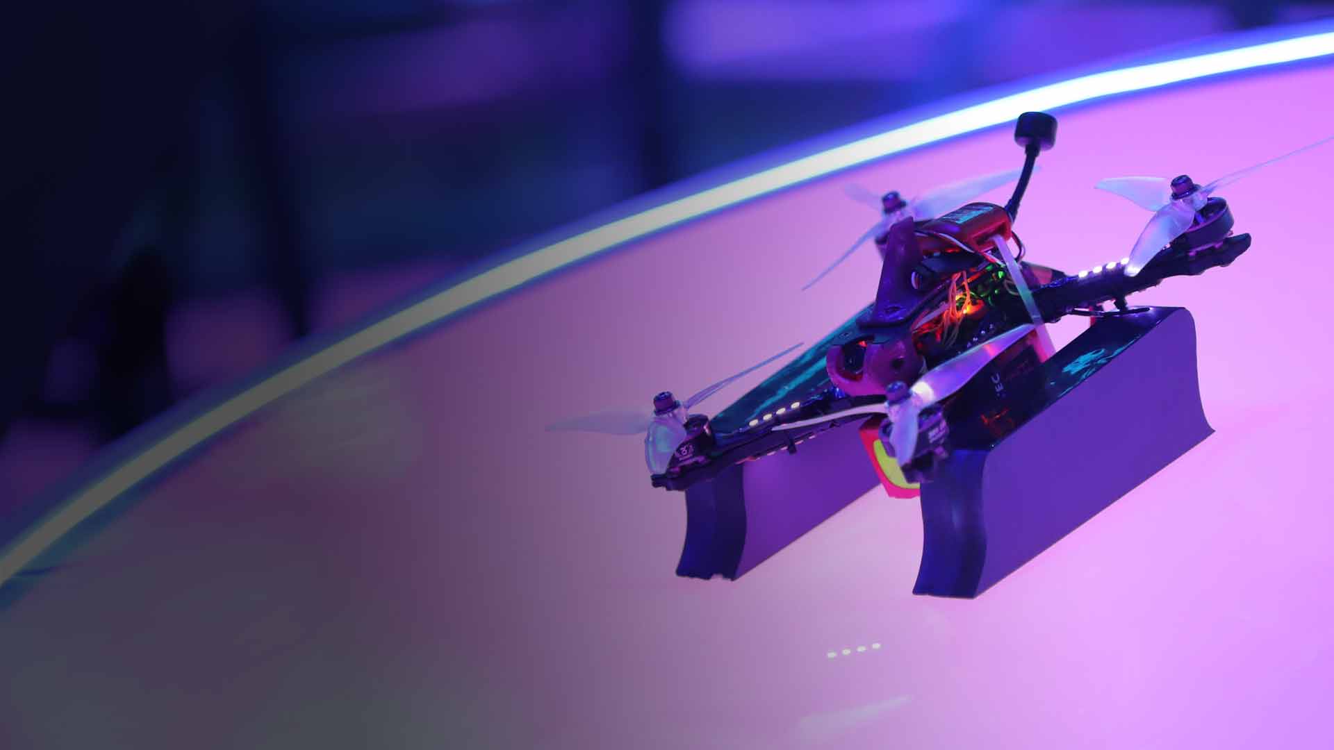Live coverage of Black Blade drone racing in Hainan, China