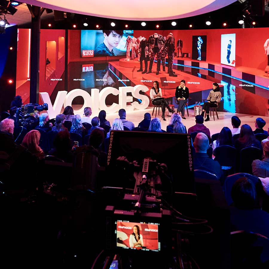 Vivid Broadcast - Case Study - Hybrid Live-stream of VOICES Fashion summit event