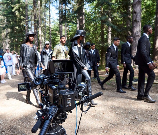 Vivid Case Study - Cinematic Burberry SS21 fashion show