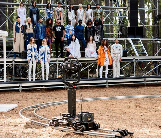 Vivid Case Study - Cinematic Burberry SS21 fashion show