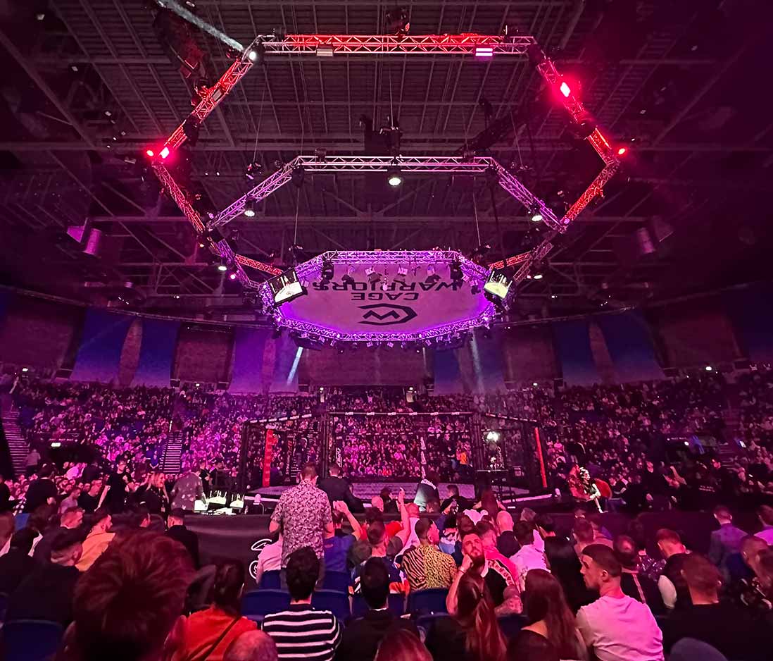 Vivid Case Study - Cage Warriors: Live MMA Action Across the UK & Ireland