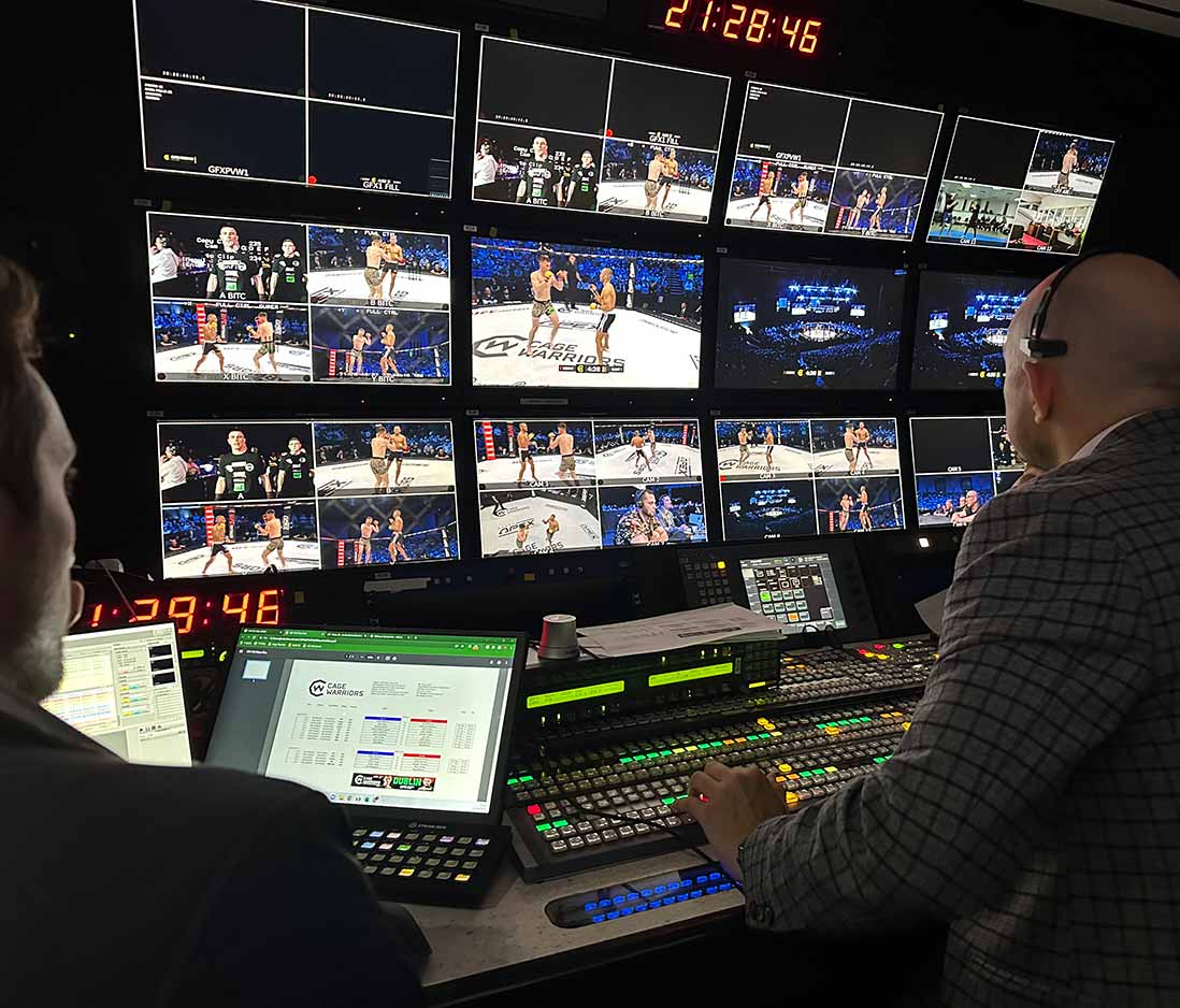 Vivid Case Study - Cage Warriors: Live MMA Action Across the UK & Ireland