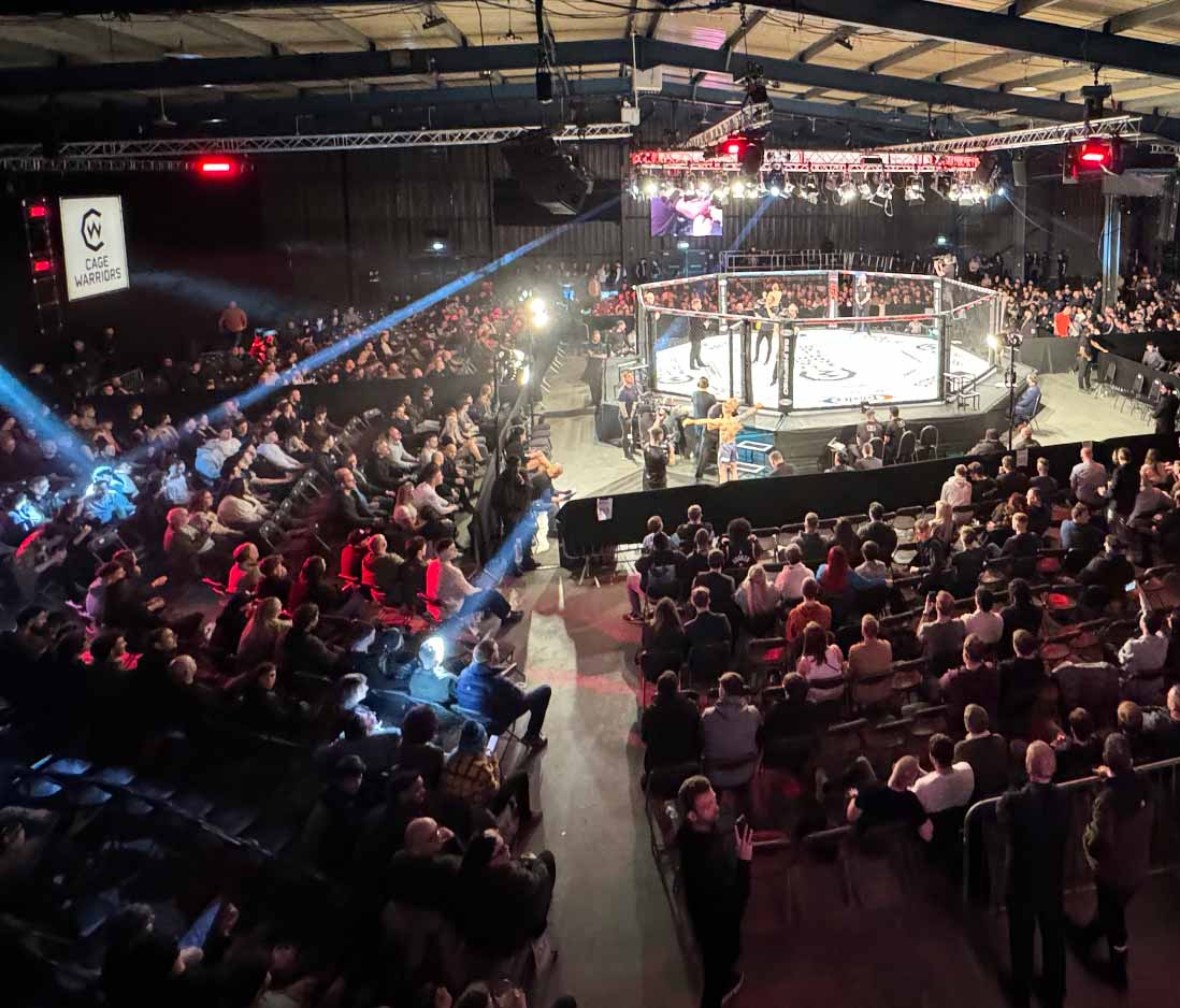Vivid Case Study - Cage Warriors: Live MMA Action Across the UK & Ireland