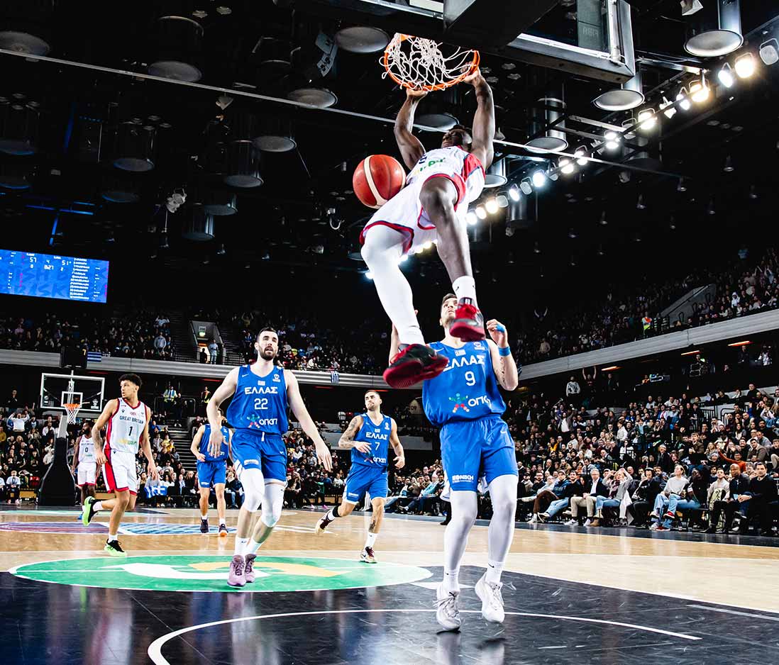 Vivid Case Study - FIBA Eurobasket Basketball on DAZN