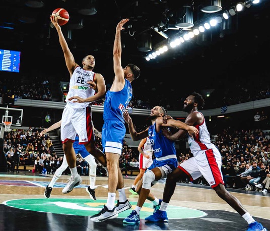 Vivid Case Study - FIBA Eurobasket Basketball on DAZN