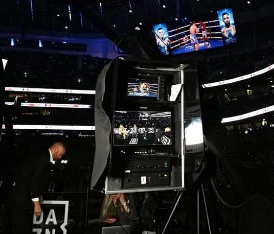 Vivid Case Study - World heavyweight boxing title coverage of Joshua v Usyk