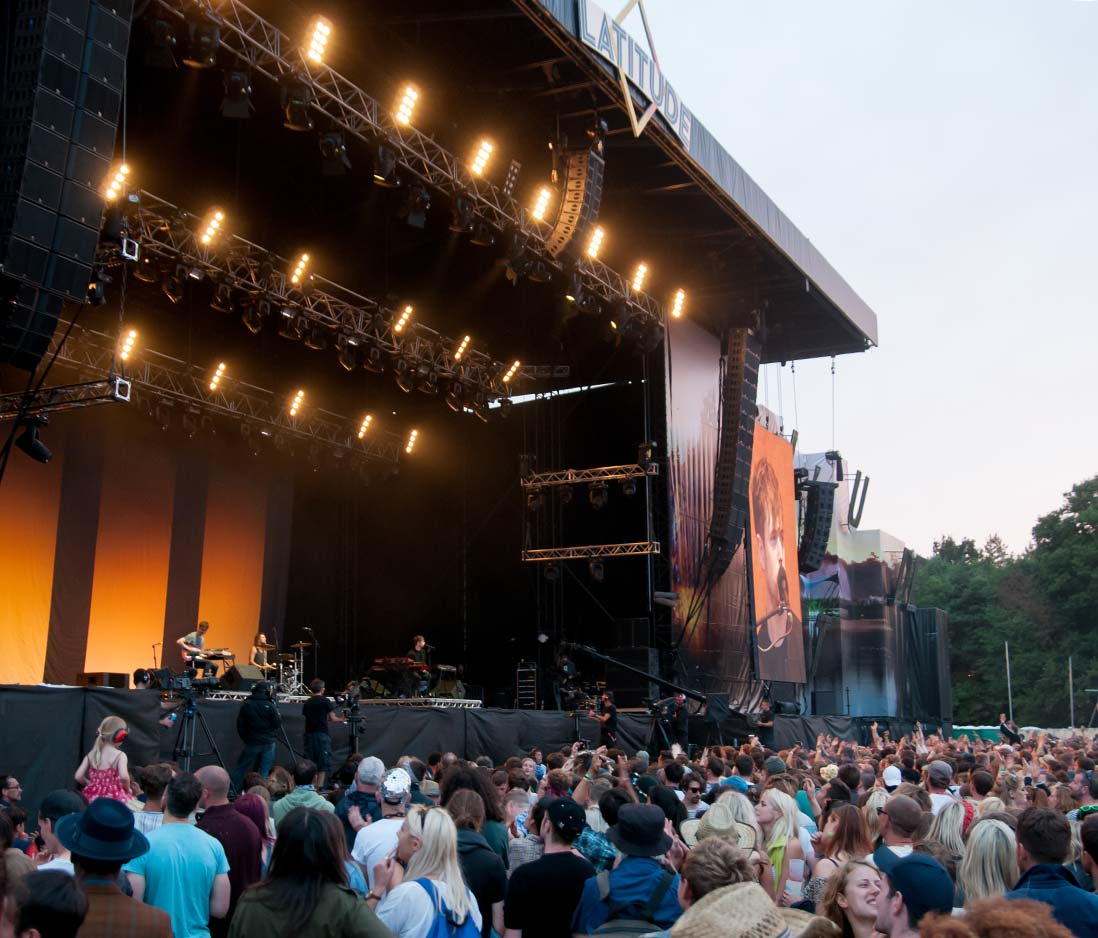 Vivid Case Study - Latitude Festival for Sky Arts