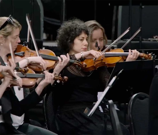 Vivid Case Study - London Symphony Orchestra BMW Classics concert in Trafalgar Square