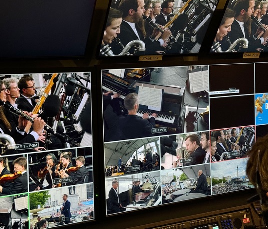 Vivid Case Study - London Symphony Orchestra BMW Classics concert in Trafalgar Square