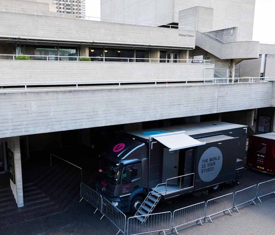 Vivid Case Study - Nye Bevan - the 100th NT Live to Cinema event at the National Theatre