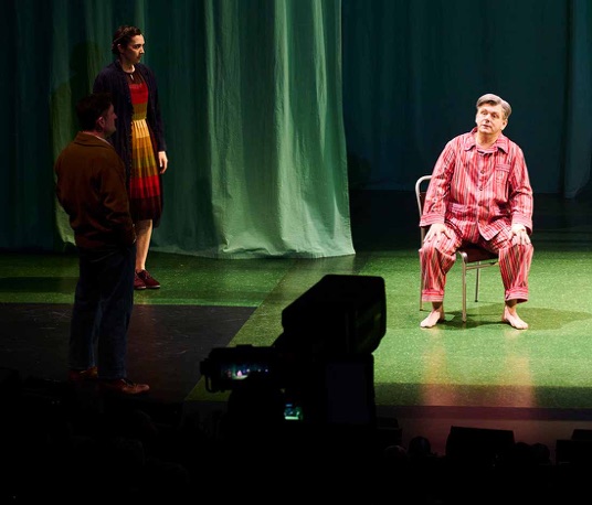 Vivid Case Study - Nye Bevan - the 100th NT Live to Cinema event at the National Theatre