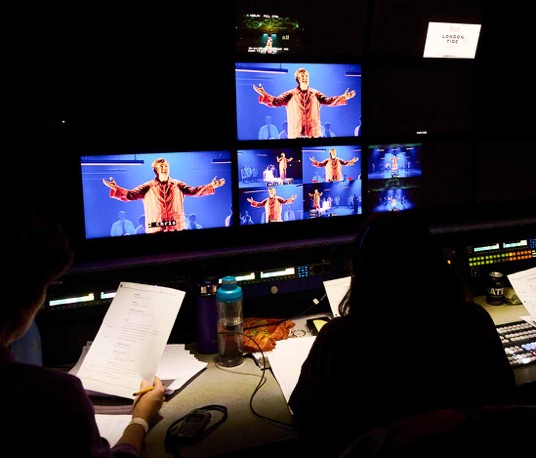 Vivid Case Study - Nye Bevan - the 100th NT Live to Cinema event at the National Theatre