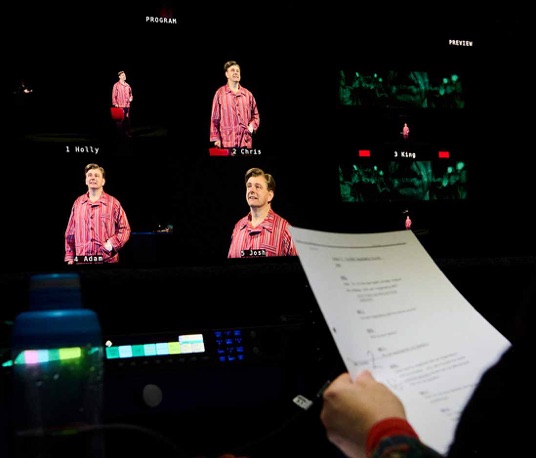 Vivid Case Study - Nye Bevan - the 100th NT Live to Cinema event at the National Theatre