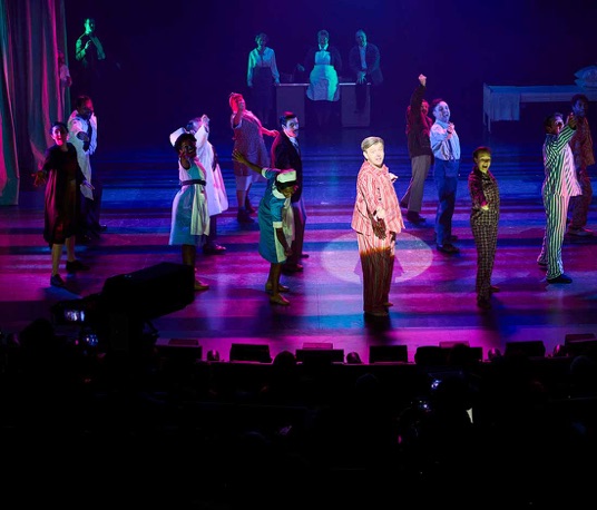 Vivid Case Study - Nye Bevan - the 100th NT Live to Cinema event at the National Theatre