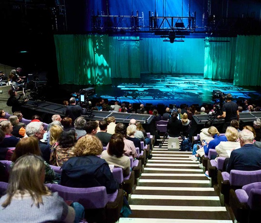 Vivid Case Study - Nye Bevan - the 100th NT Live to Cinema event at the National Theatre