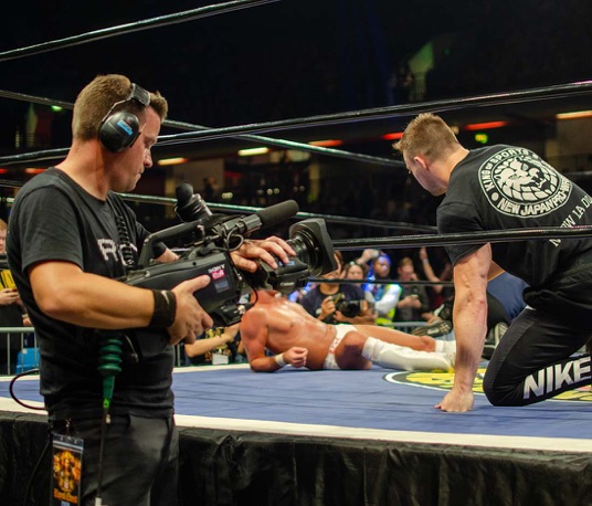 Vivid Case Study - New Japan Pro Wrestling from the Copper Box Arena, London
