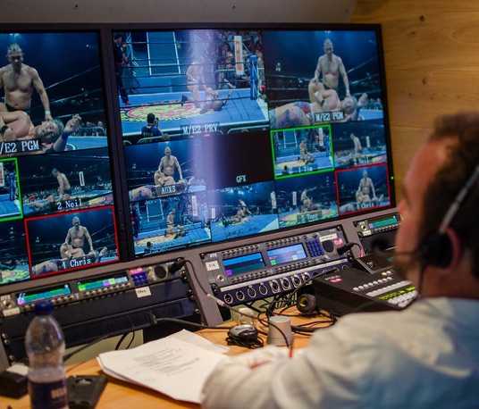 Vivid Case Study - New Japan Pro Wrestling from the Copper Box Arena, London