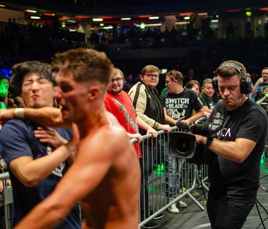 Vivid Case Study - New Japan Pro Wrestling from the Copper Box Arena, London