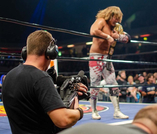 Vivid Case Study - New Japan Pro Wrestling from the Copper Box Arena, London