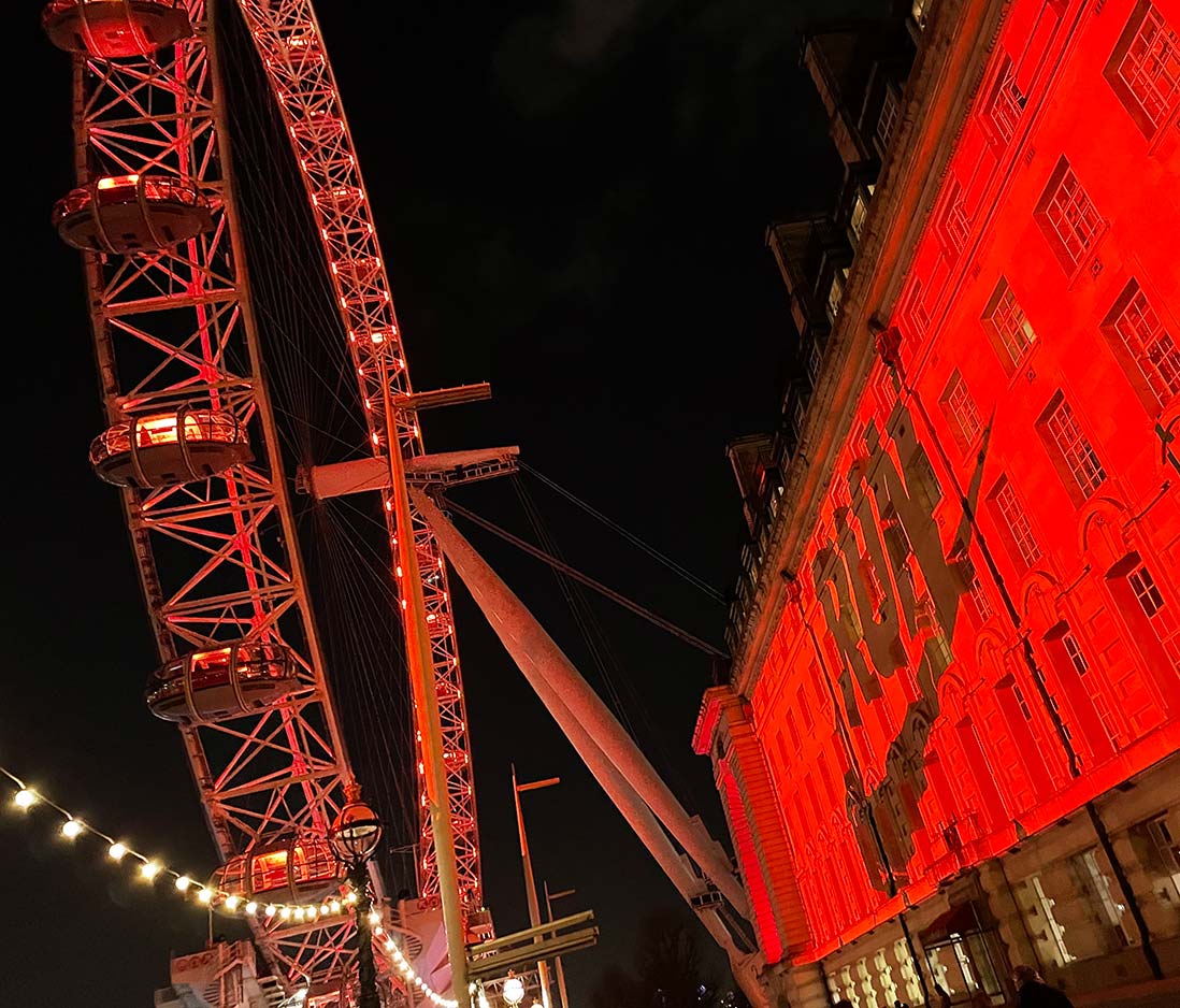 Vivid Case Study - Nike Pegasus Premium lights up the London Eye