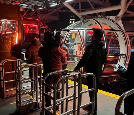 Vivid Case Study - Nike Pegasus Premium lights up the London Eye
