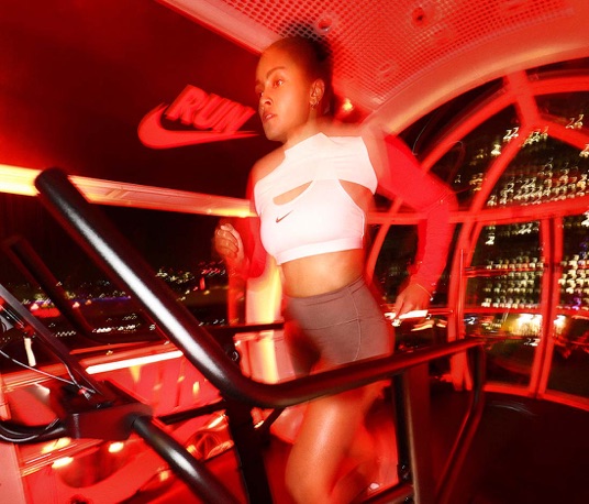 Vivid Case Study - Nike Pegasus Premium lights up the London Eye