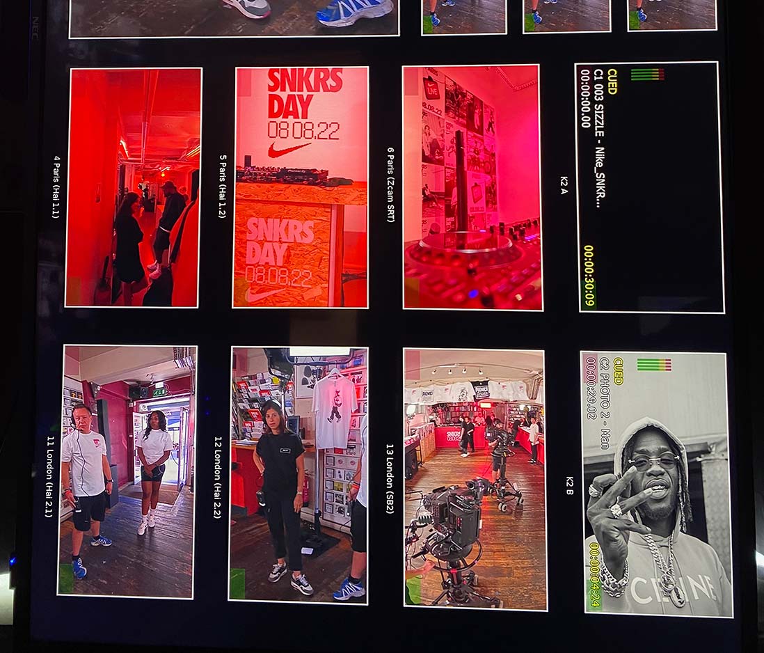 Vivid Case Study - Nike SNKRS Day Remote broadcast to SNKRS app