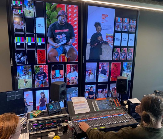 Vivid Case Study - Nike SNKRS Day Remote broadcast to SNKRS app