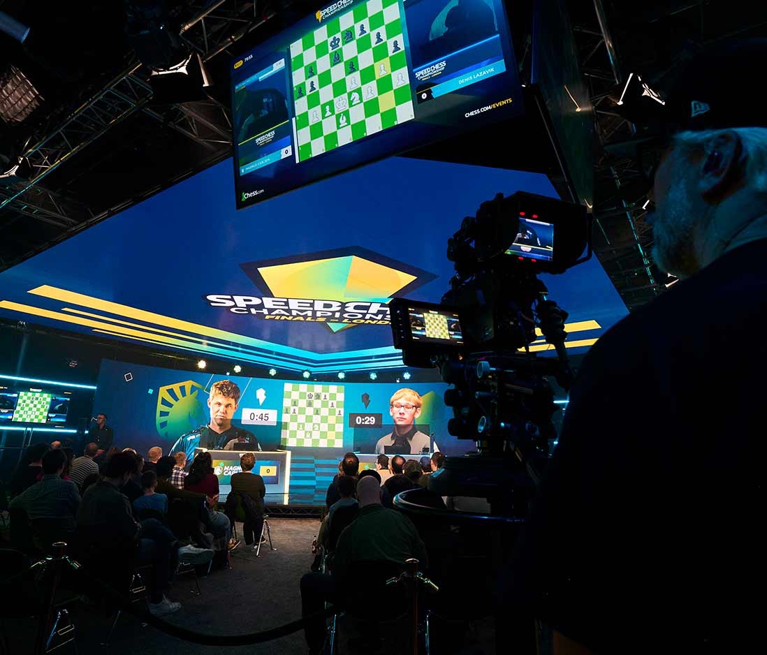 Vivid Case Study - Hybrid event creation for the World Speed Chess Championships 2025 Finals