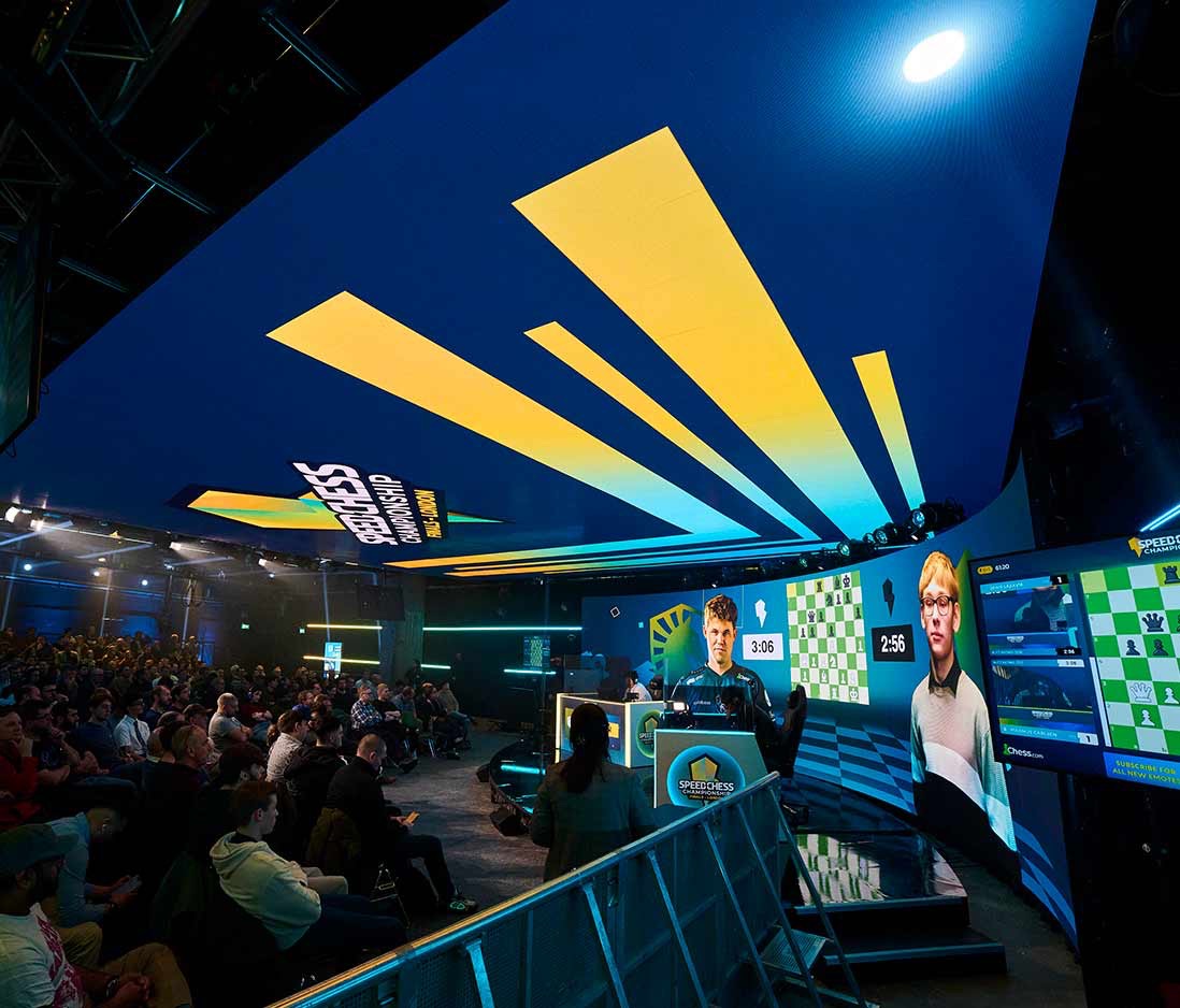 Vivid Case Study - Hybrid event creation for the World Speed Chess Championships 2025 Finals