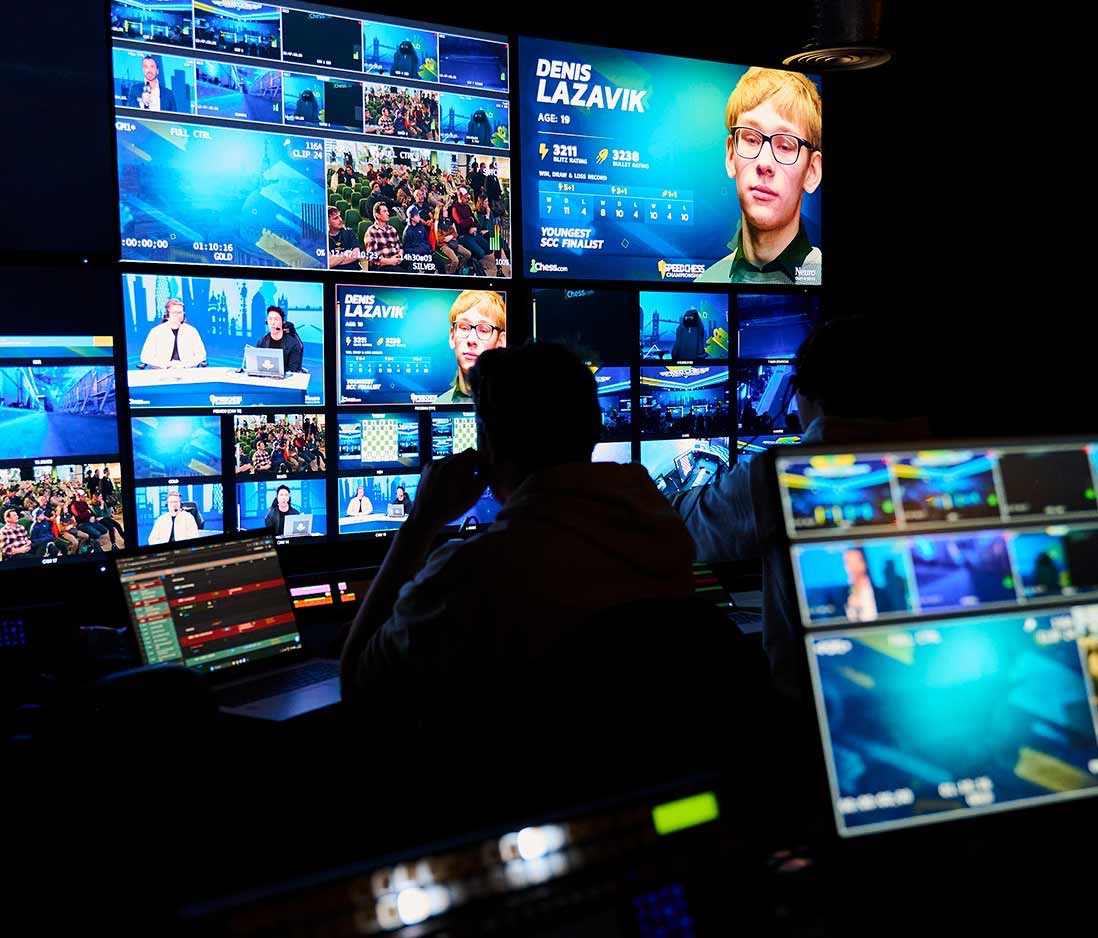 Vivid Case Study - Hybrid event creation for the World Speed Chess Championships 2025 Finals