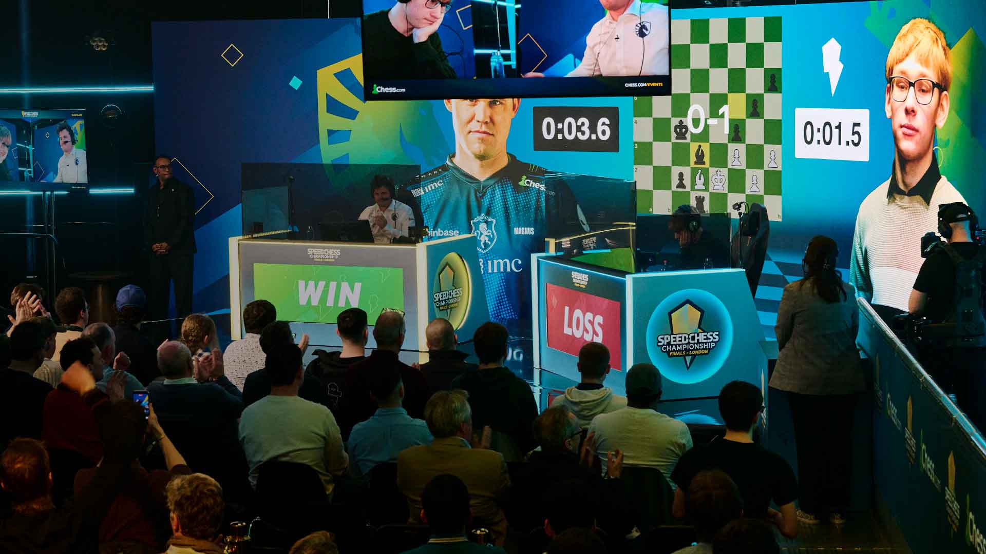 Hybrid event creation for the World Speed Chess Championships 2025 Finals