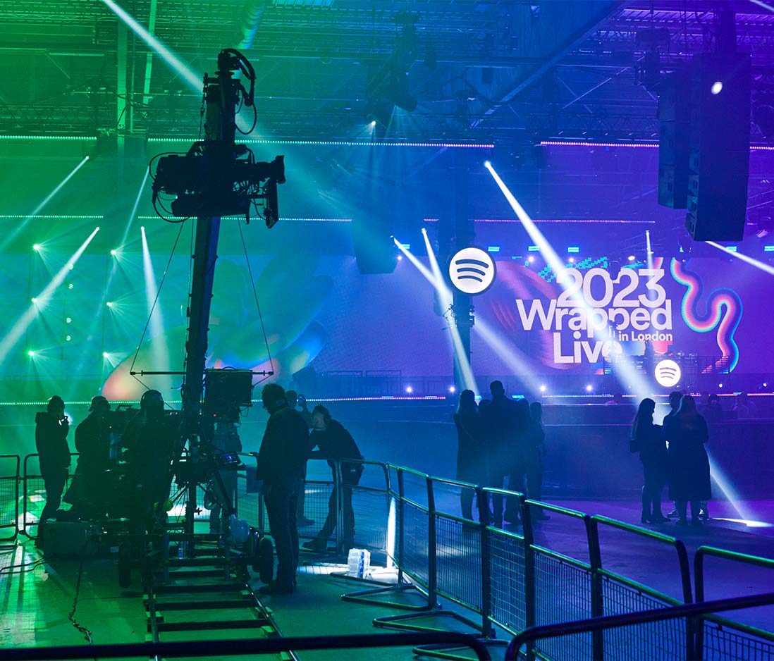 Vivid Case Study - Spotify Wrapped Live: A cultural moment broadcast to millions