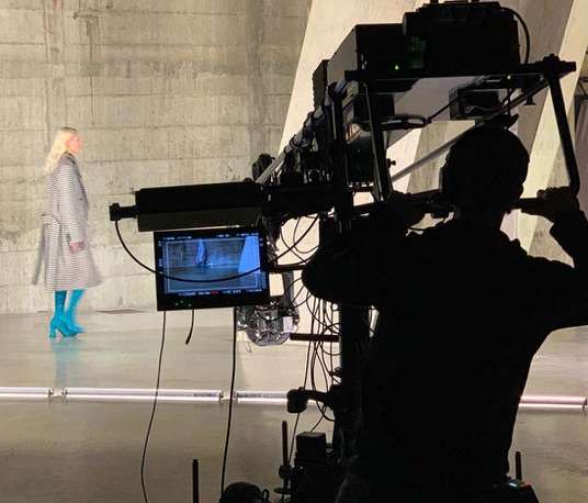 Vivid Case Study - Cinematic multi-camera capture of the Stella McCartney Winter 2021 fashion show