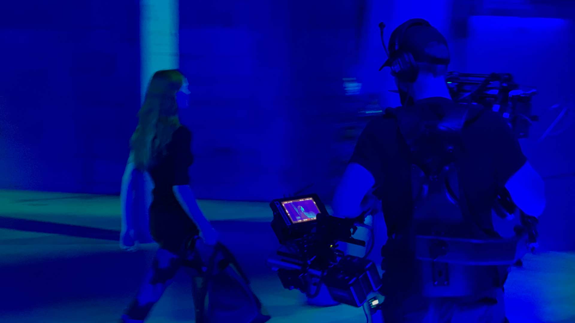 Cinematic multi-camera capture of the Stella McCartney Winter 2021 fashion show